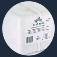 Bloc de sel pour chevaux